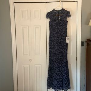 Eliza J Navy Gown